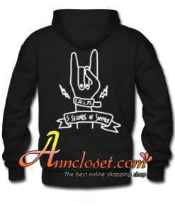 5Sos Punk Rock Hand Symbol hoodie
