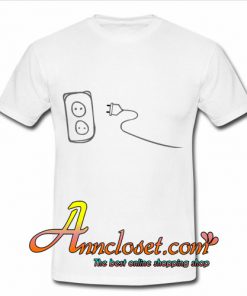 Cable Plugs Sketch tshirt