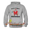 Christmas Unisex Sweatshirt, Merry Christmas Sweater,Merry Friggin,Drunk Santa hoodie