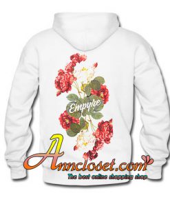 Empyre Summer Floral White hoodie
