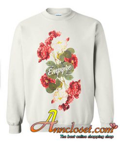 Empyre Summer Floral White sweatshirt