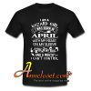 I Am A Wizard Girl I Was Born In April tshirt
