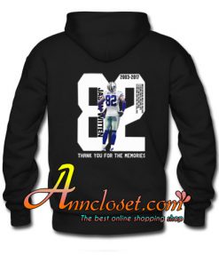 Jason Witten 82 Thank You For The Memories hoodie