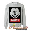 Oh Boy Mickey Mouse Obey Inspired sweatshirt