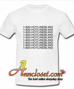 1-800-HOTLINEBLING 9 brs tshirt