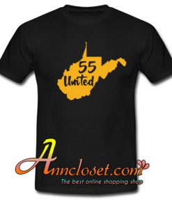 55 United Hoodie - WV Teacher - West Virginia tshirt