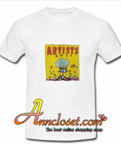 SpongeBob Artists Only Squidward Tshirt