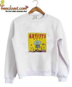 SpongeBob Artists Only Squidward sweatshirt