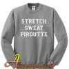 Stretch sweat pirouette Sweatshirt