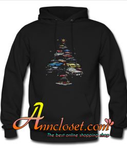 Mustang Car Christmas Tree hoodie