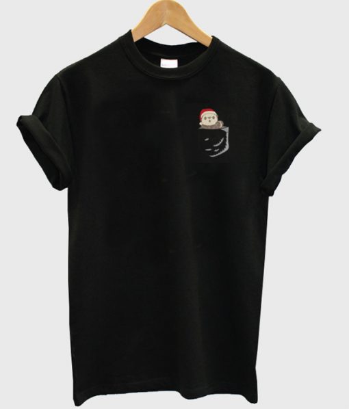 Top Pocket Ottermas T shirt