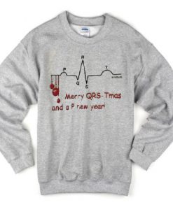 Merry QRS-Tmas and a P new year Sweatshirt