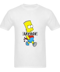 Savage Bart Simpson T-shirt