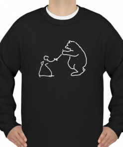 bear fight Sweatshirt