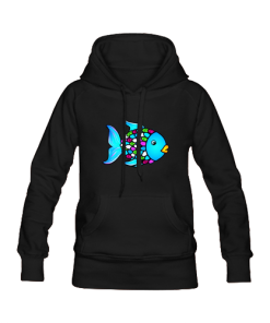 Rainbow Fish Hoodie