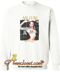 Aaliyah Tour 1995 Sweatshirt At