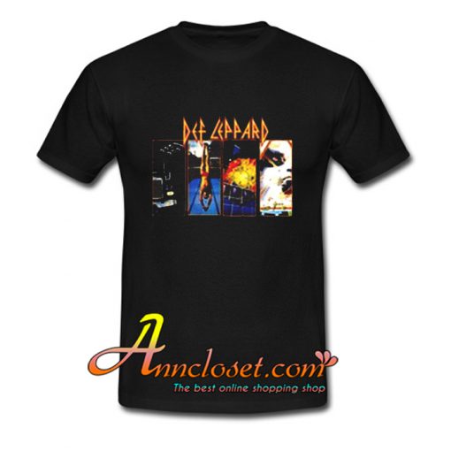 Def Leppard Band T-Shirt At