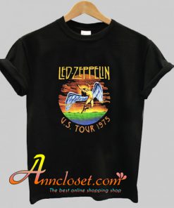 Led Zeppelin Us Tour 1975 T-Shirt At
