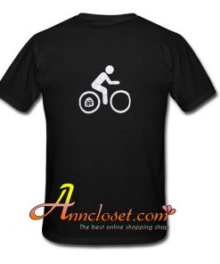 Men's Bicycle T Shirt back At