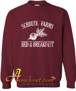 Schrute Farms Bed and Breakfast Sweatshirt At