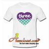 Three Mermaid Heart T Shirt At
