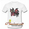 Toothless and deadpool T Shirt At