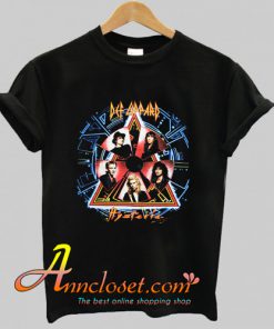 1988 Def Leppard Hysteria Tour T Shirt 80s Band T Shirt At