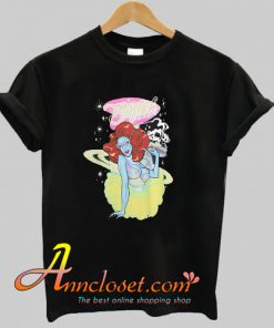 Drag Queen Merch Biqtch Puddin' Alien Waitress T-Shirt At