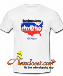 Hands Across America T shirt At
