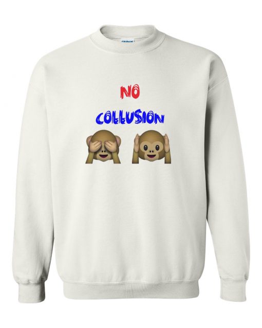 NO COLLUSION Monkey Sweatshirt At