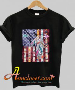 Native American Veteran T-Shirt At