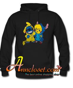Pikachu And Stitch Hoodie At