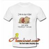 Pooh I like to stay in Bed it’s too peopley outside T-Shirt At