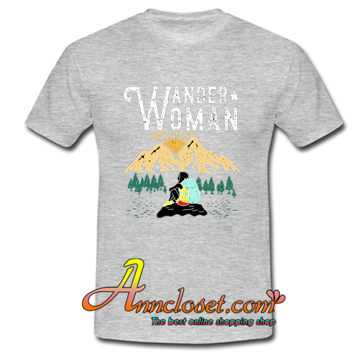 Wander Woman T-Shirt grey At | anncloset.com