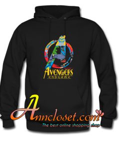 Avengers - Endgame Symbol (Dark) Hoodie At