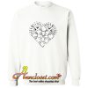Nice Crochet heart chart Sweatshirt At