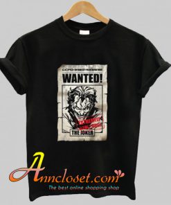 The Joker ‘Wanted Poster’ T-Shirt At