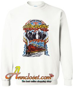 Aerosmith Train Kept a Rollin Sweatshirt At
