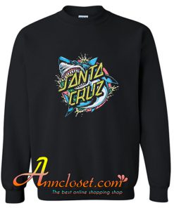 Santa Cruz Shark Dot Sweatshirt At