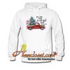 Red Truck Christmas Hoodie At
