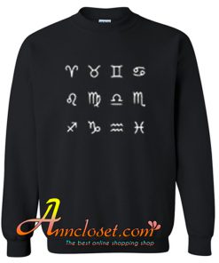 Zodiak Sign Sweatshirt At