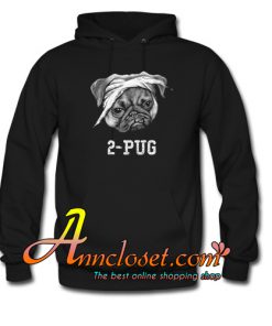 2-Pug Hoodie At