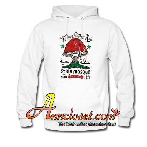 Allman Brothers Band Syria Mosque 1971 Hoodie At