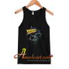Black Distressed Back to the Future Tank Top At
