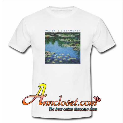 Claude Monet Painting Water Lilies T-Shirt At