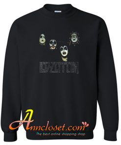 Led Zeppelin x KISS Combo Metal Sweatshirt At