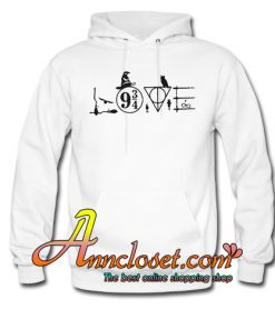 Love Harry Potter Inspired Hoodie At