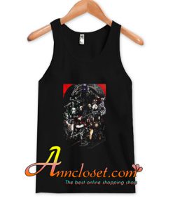 Marvel Avengers Endgame Poster Character Signature Tank Top At