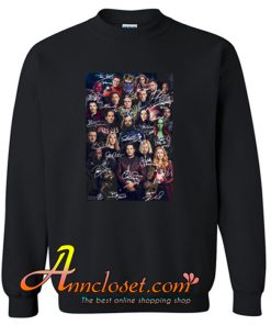 Marvel Avengers Endgame Poster Signature Sweatshirt At