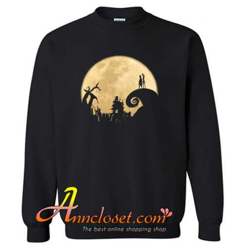 The Jack Skellington Moon Sweatshirt At